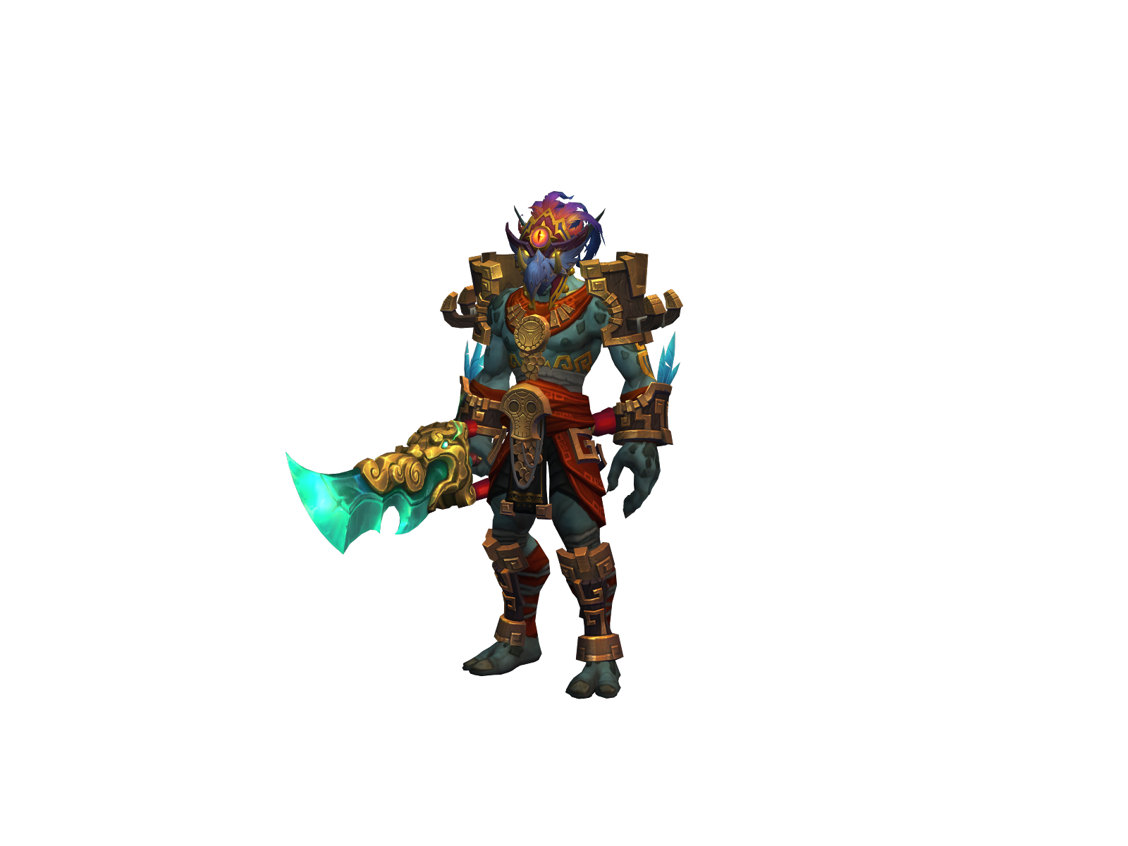 Jianghaikuo 3D character render