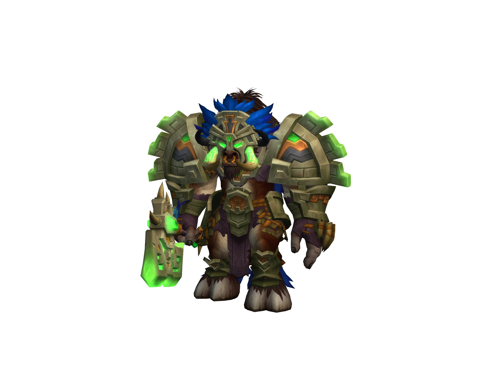 Lunafury 3D character render