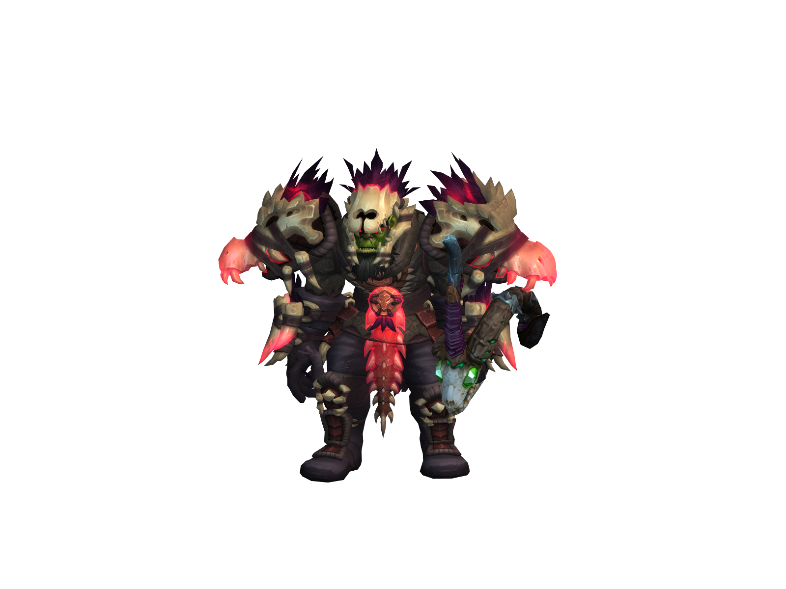 Smorcnpork 3D character render