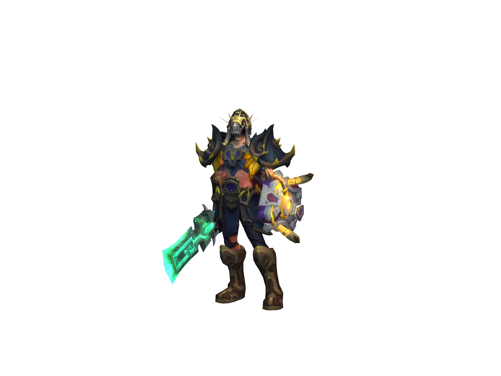 Jacpala 3D character render