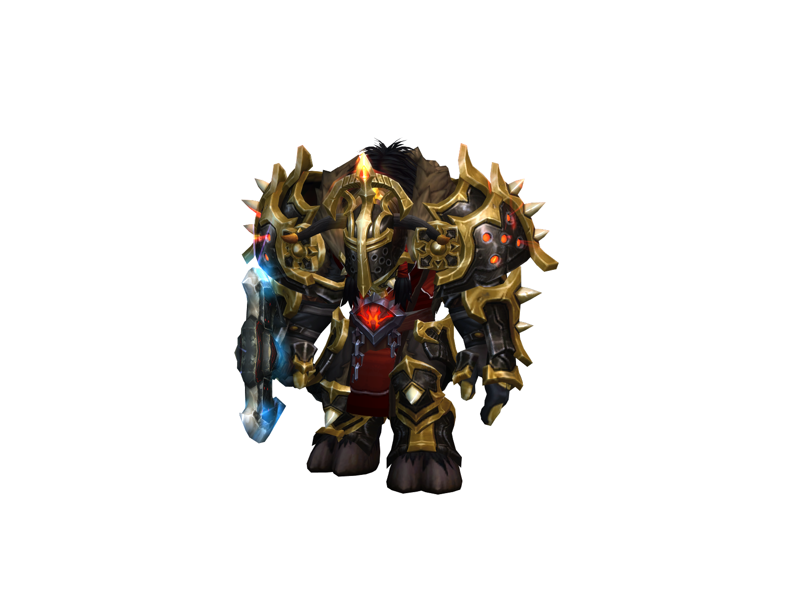 Lasurus 3D character render