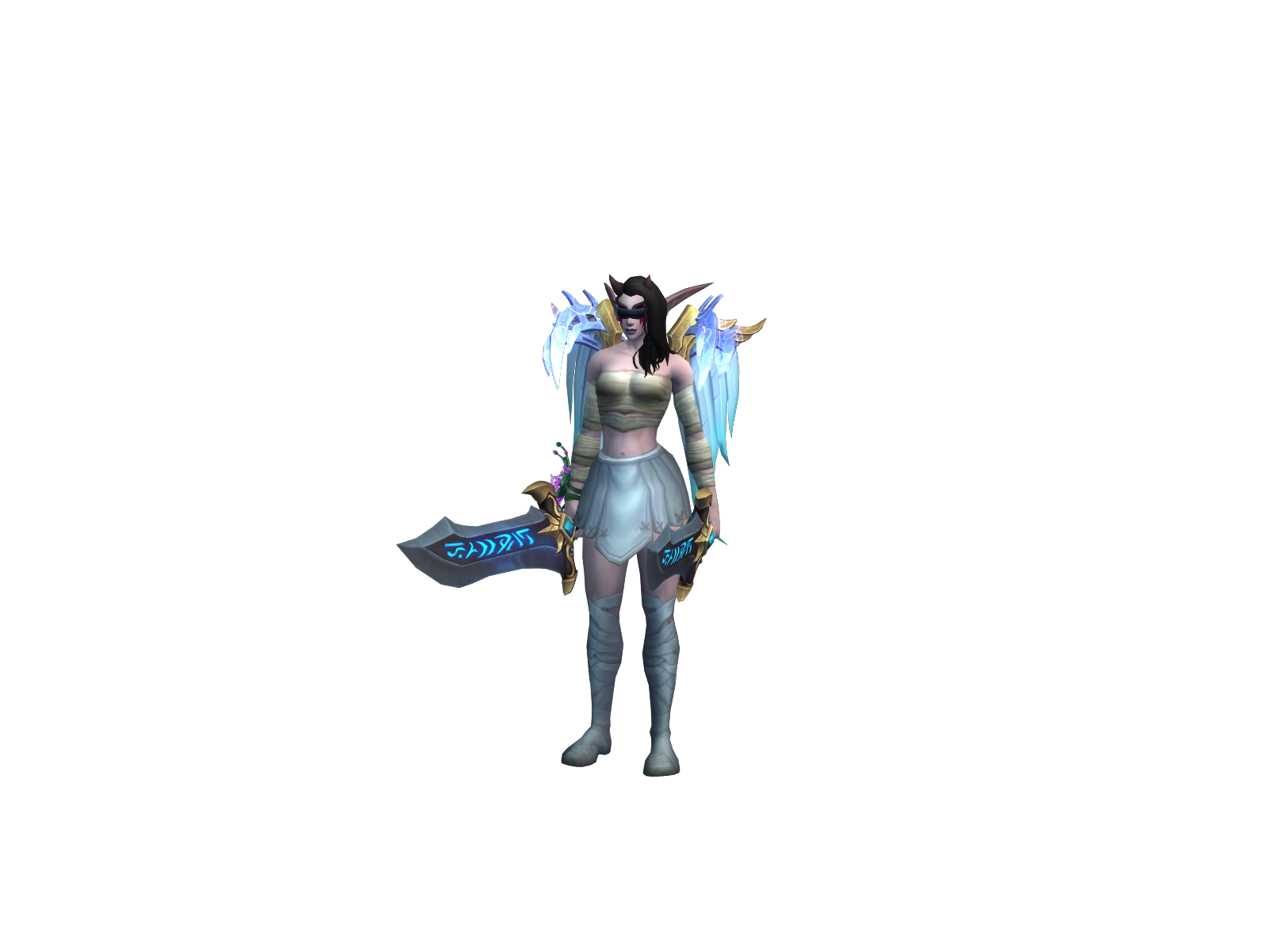 Akssarabiya 3D character render