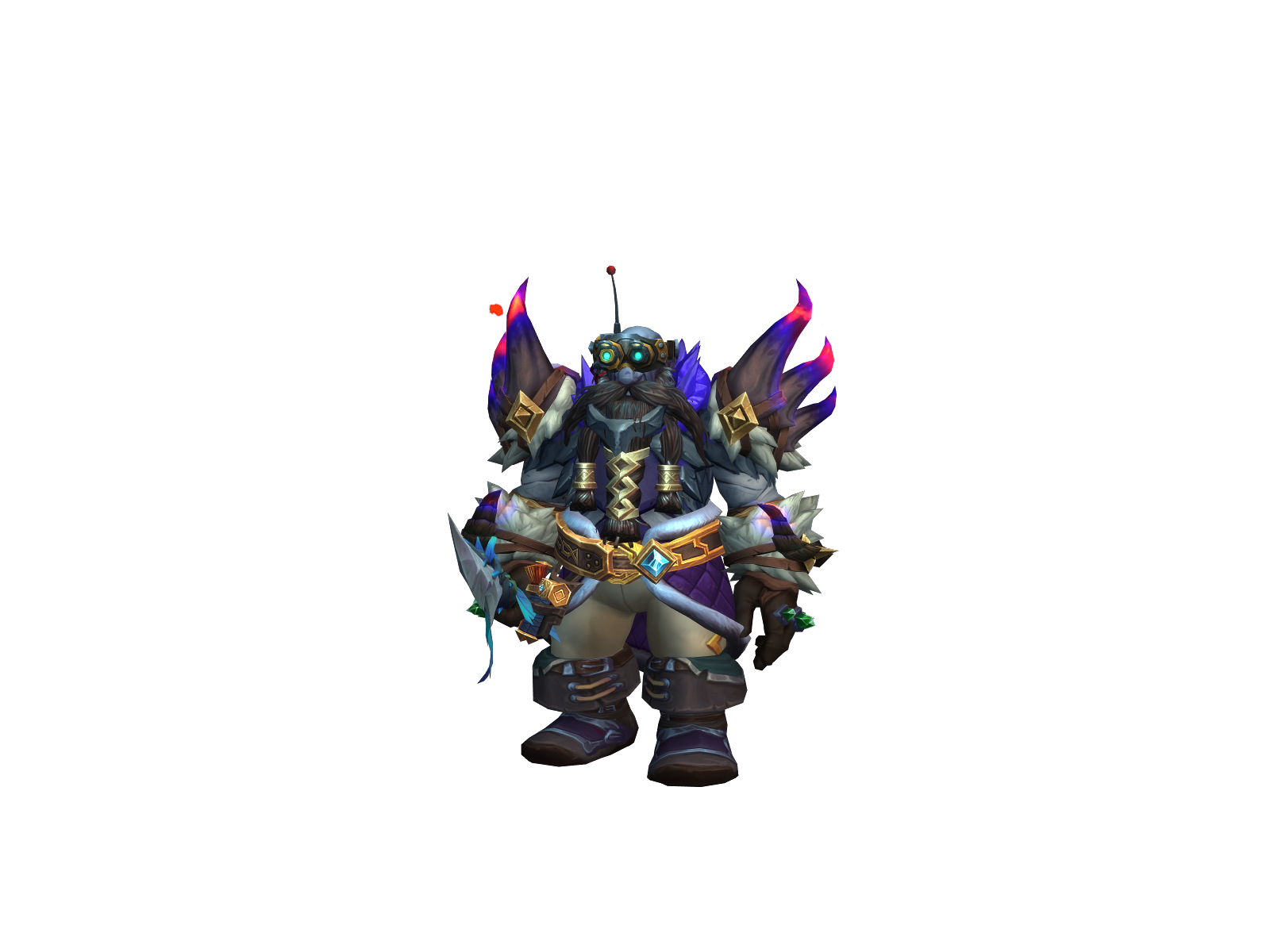 Playinghooky 3D character render