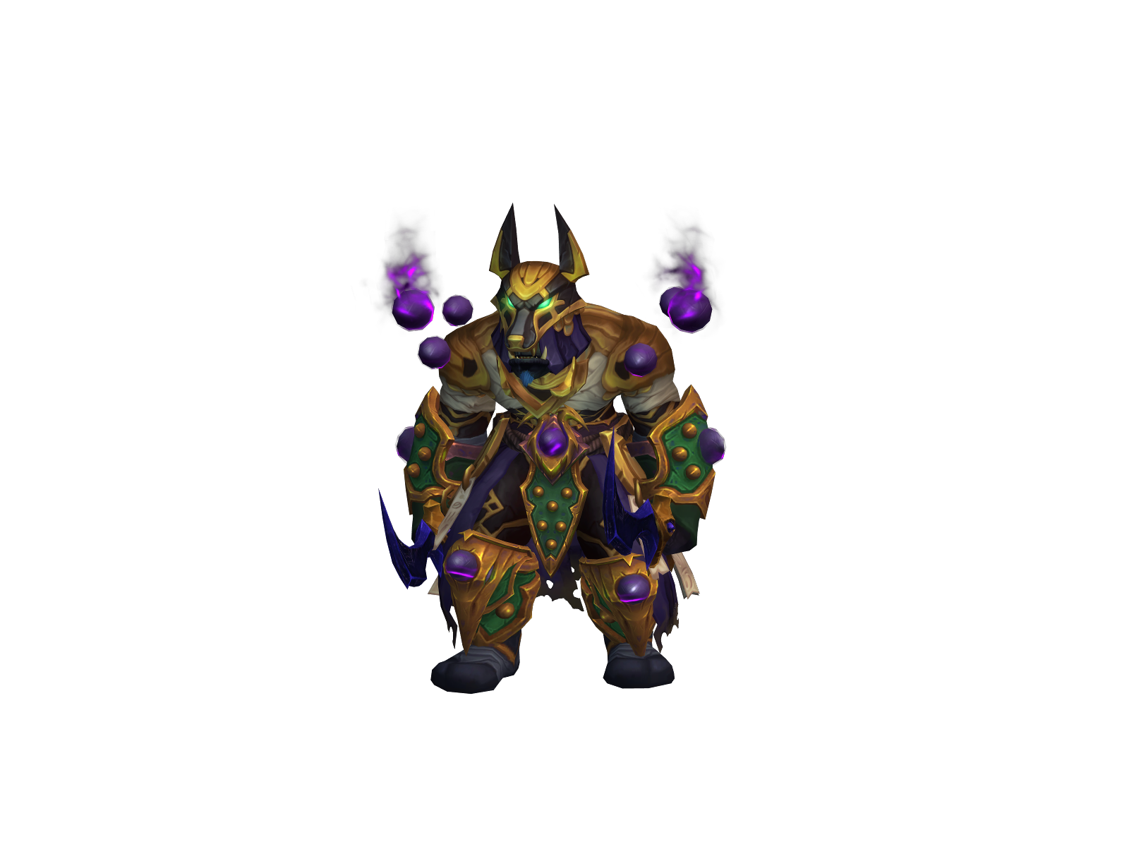 Goreallawar 3D character render