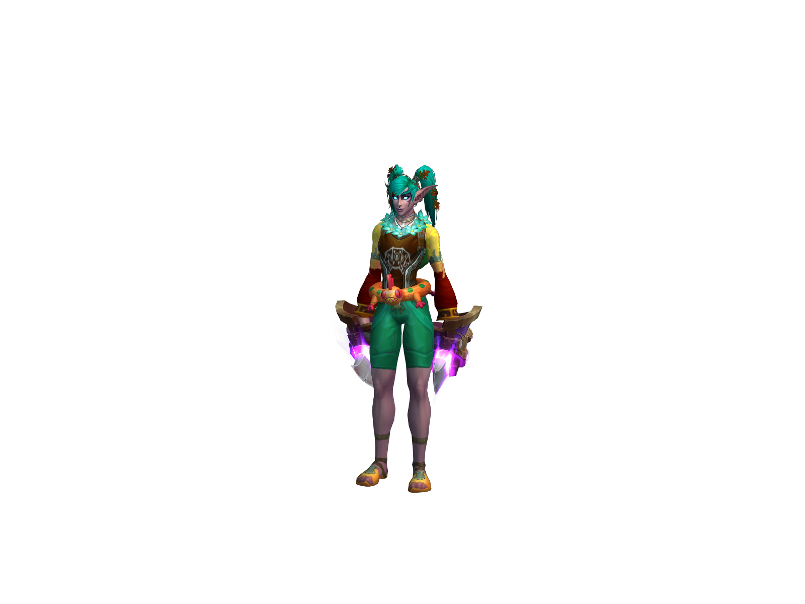 Sushinrice 3D character render
