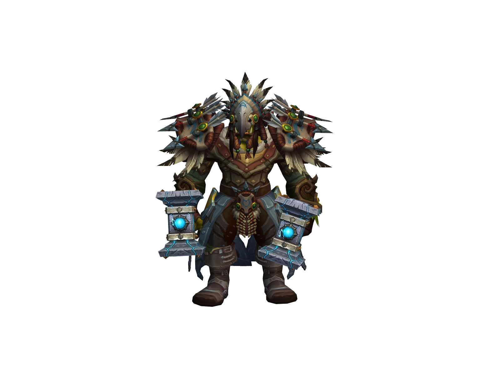 Bglava 3D character render