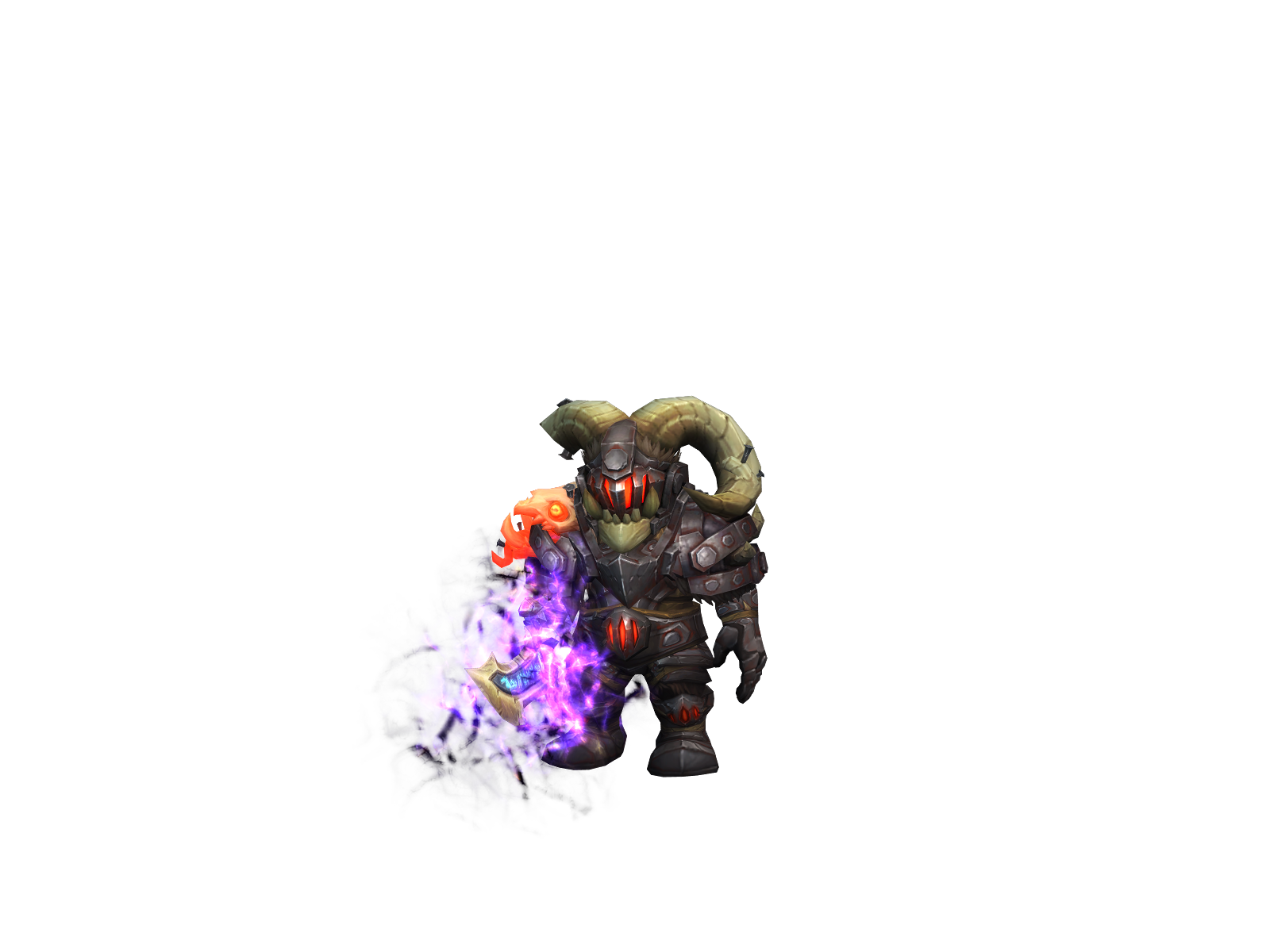 Mòrg 3D character render