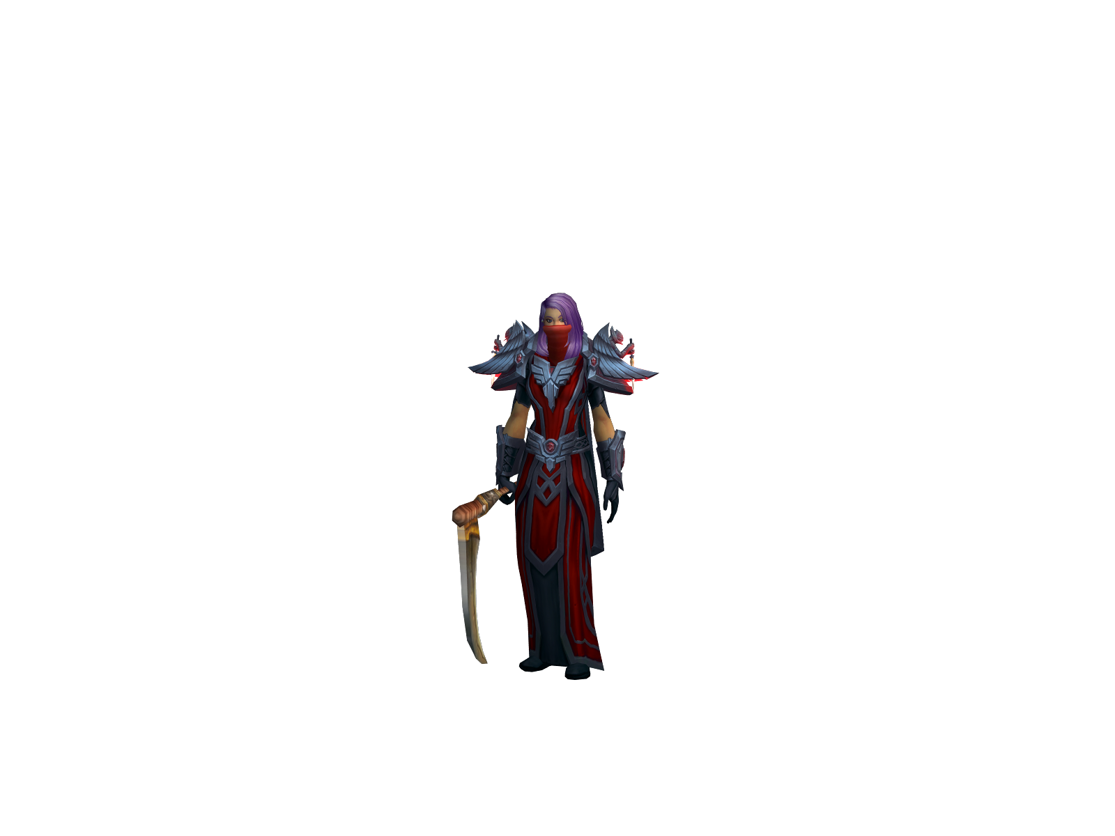 Disciplinedx 3D character render