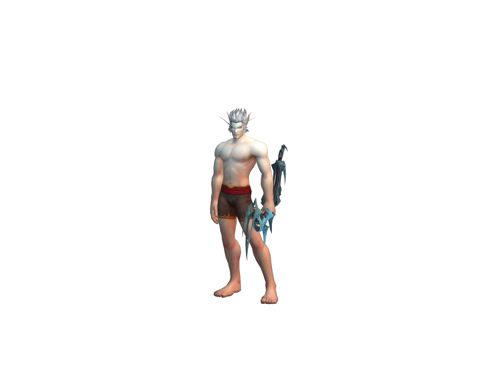 Silvaryon 3D character render