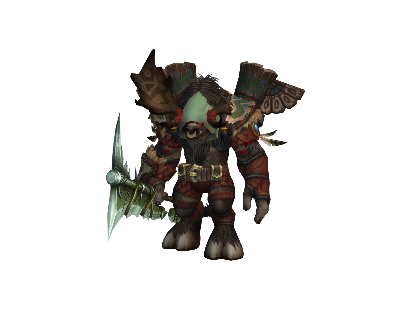 Moonsuga 3D character render