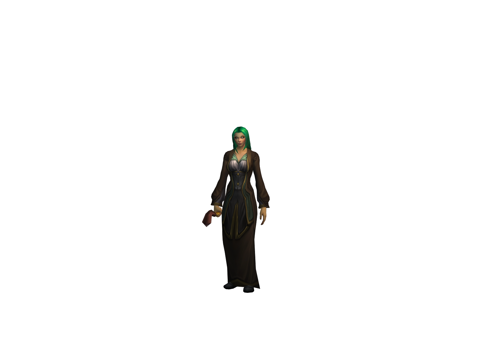 Abbyjadez 3D character render