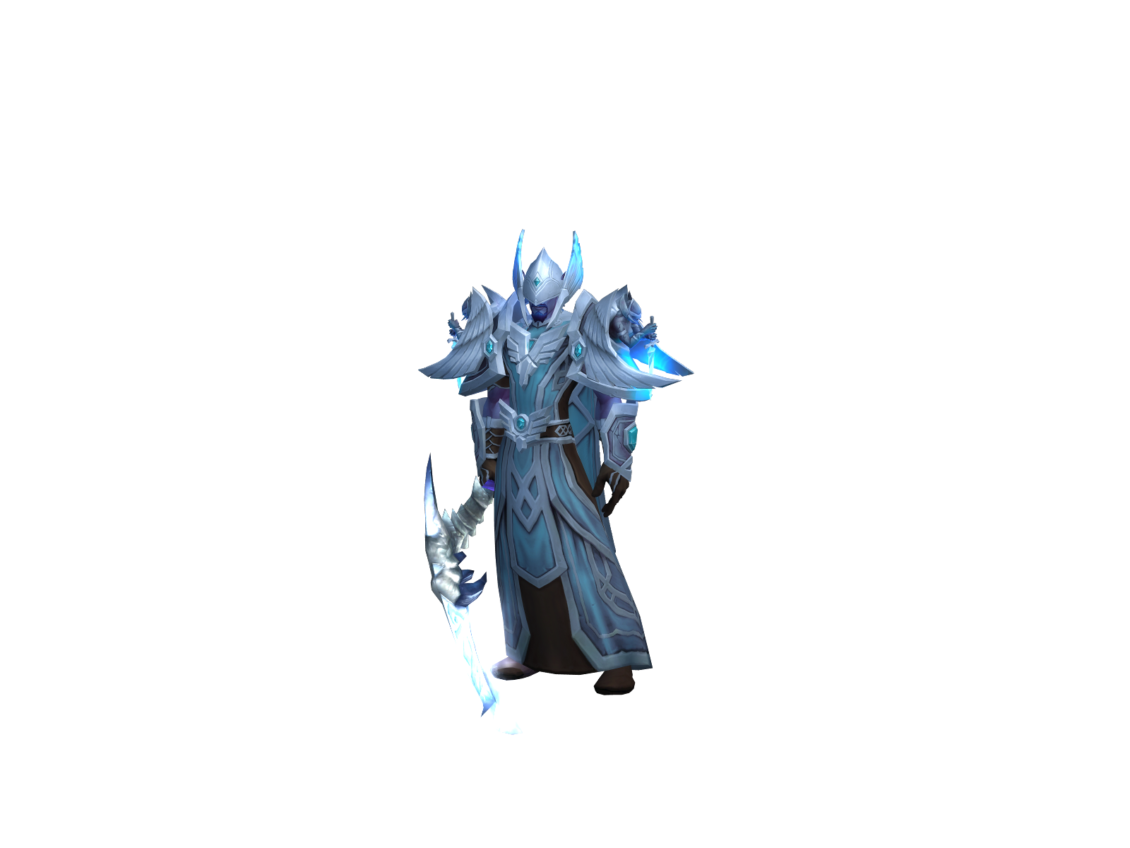 Hdark 3D character render