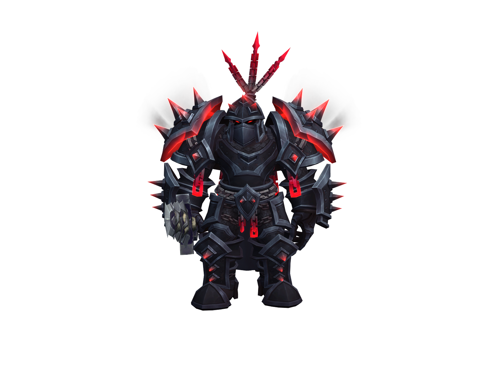 Grômm 3D character render