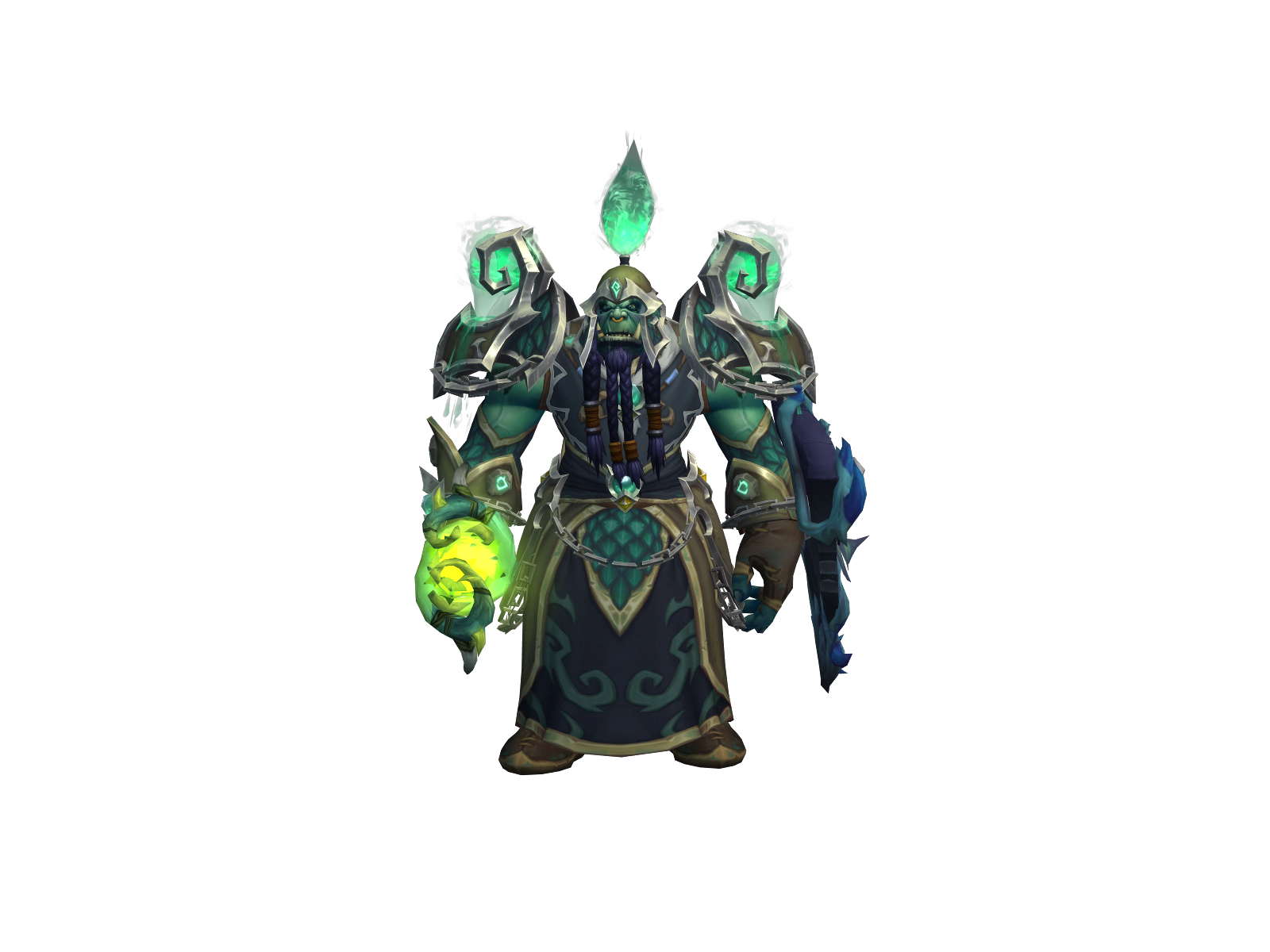 Razbutin 3D character render