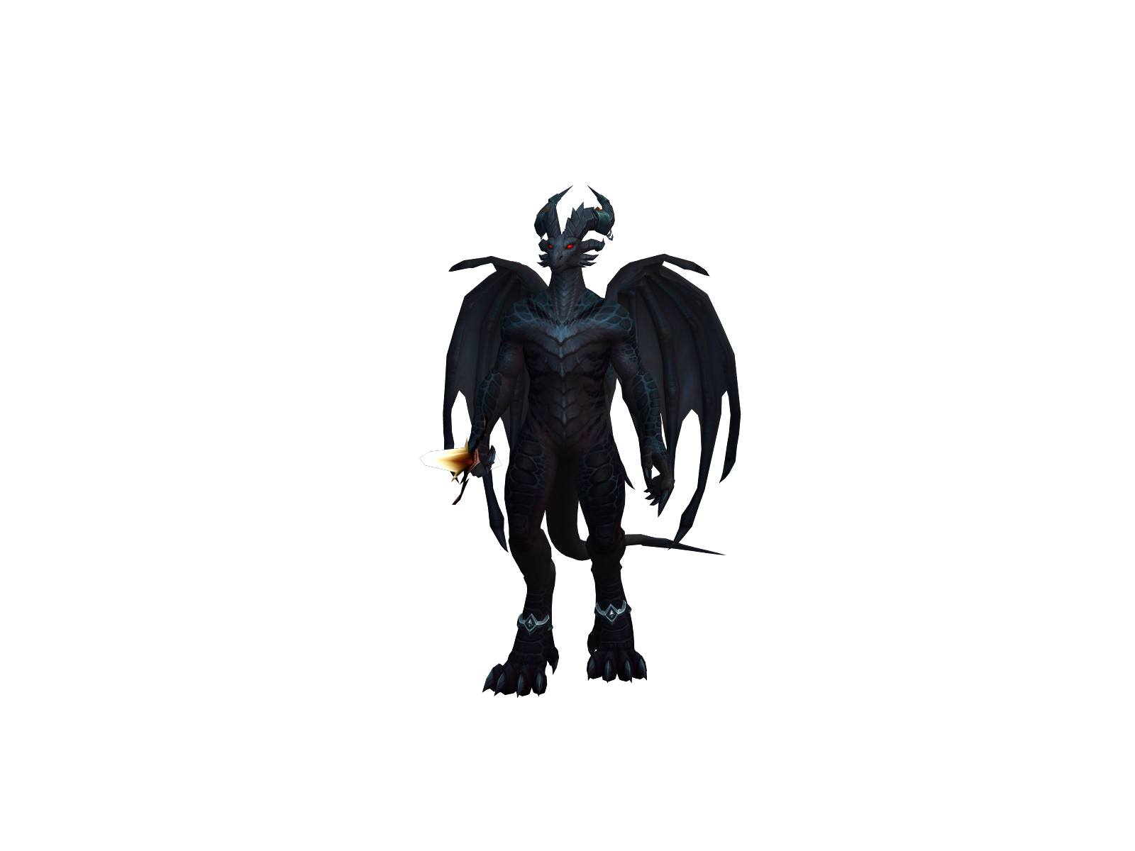 Buakk 3D character render