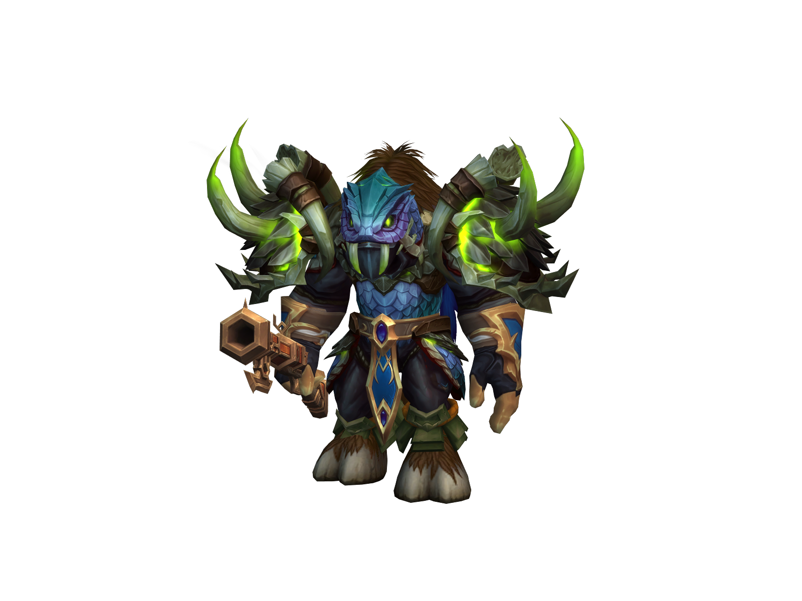 Beastwave 3D character render
