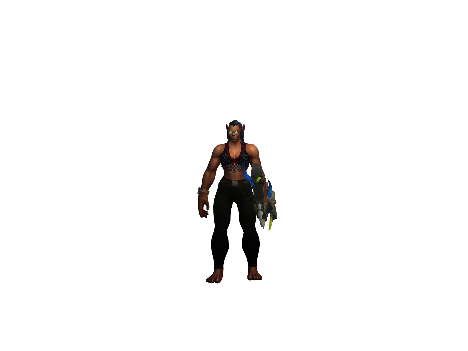 Robusty 3D character render