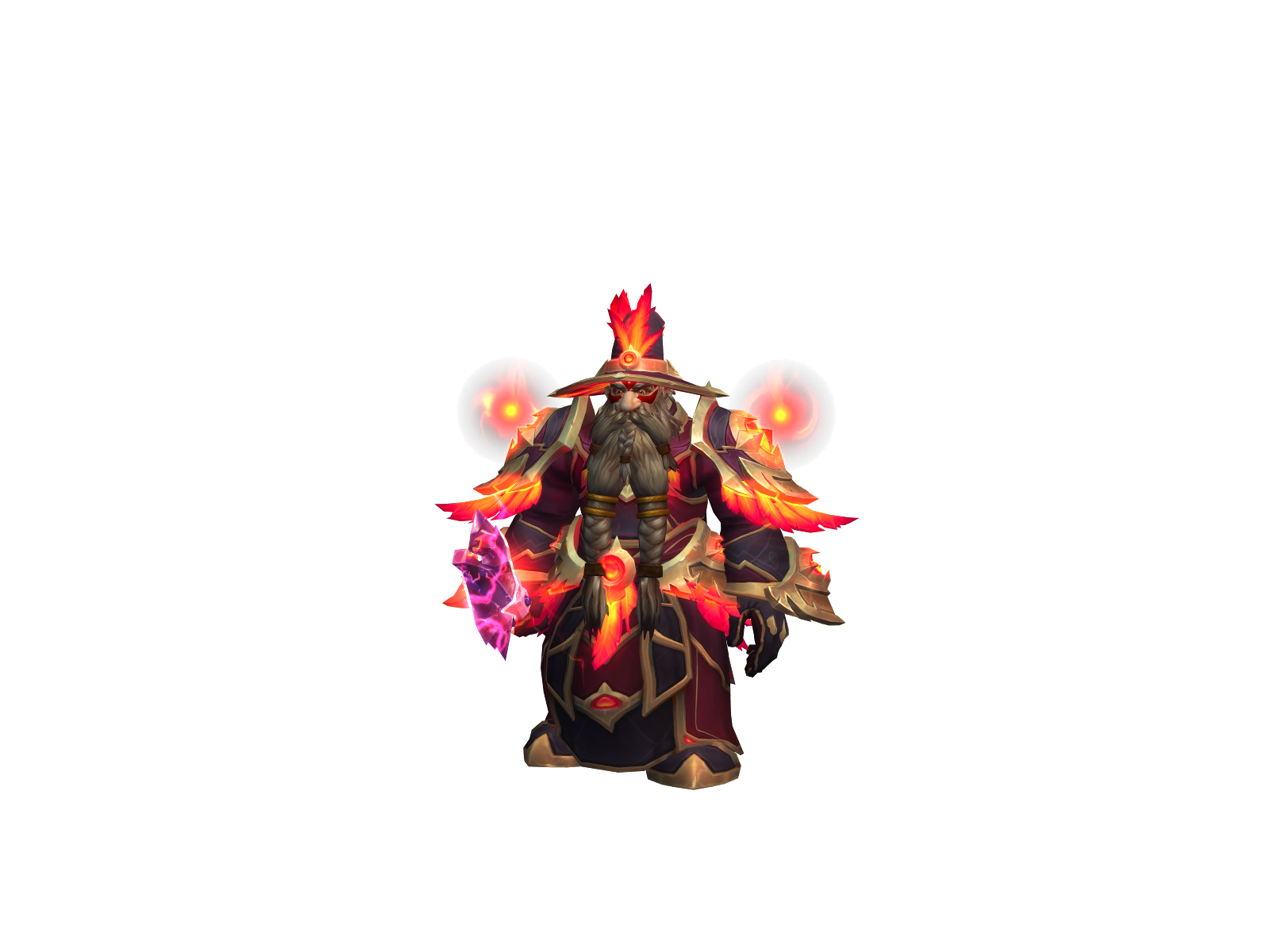 Curtismage 3D character render