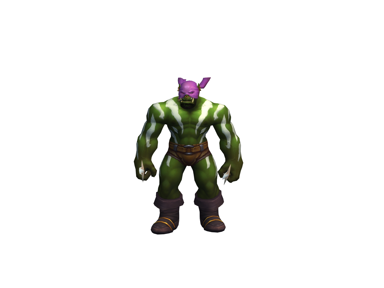 Makodak 3D character render