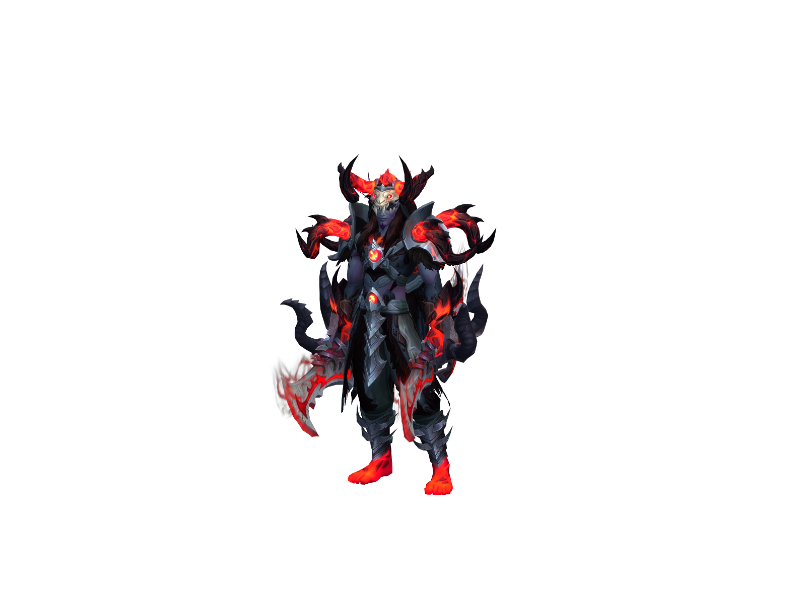 Krònôs 3D character render