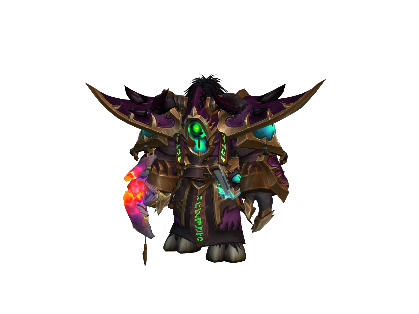 Snah 3D character render
