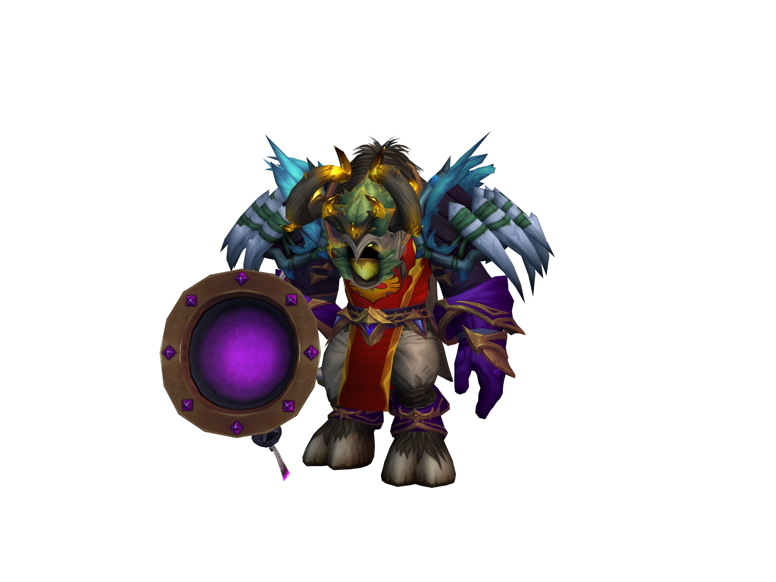 Bullson 3D character render