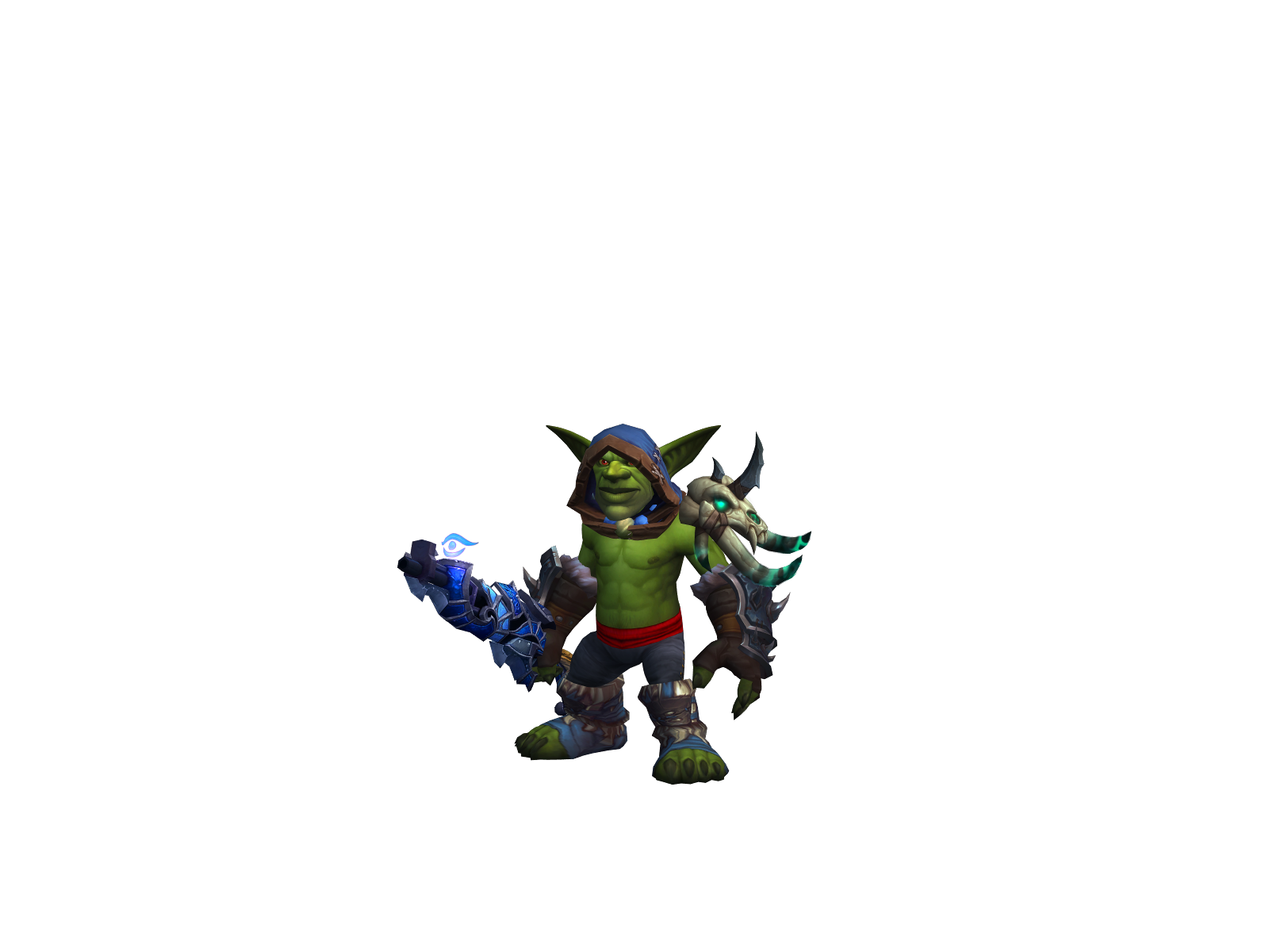 Goblinrollo 3D character render