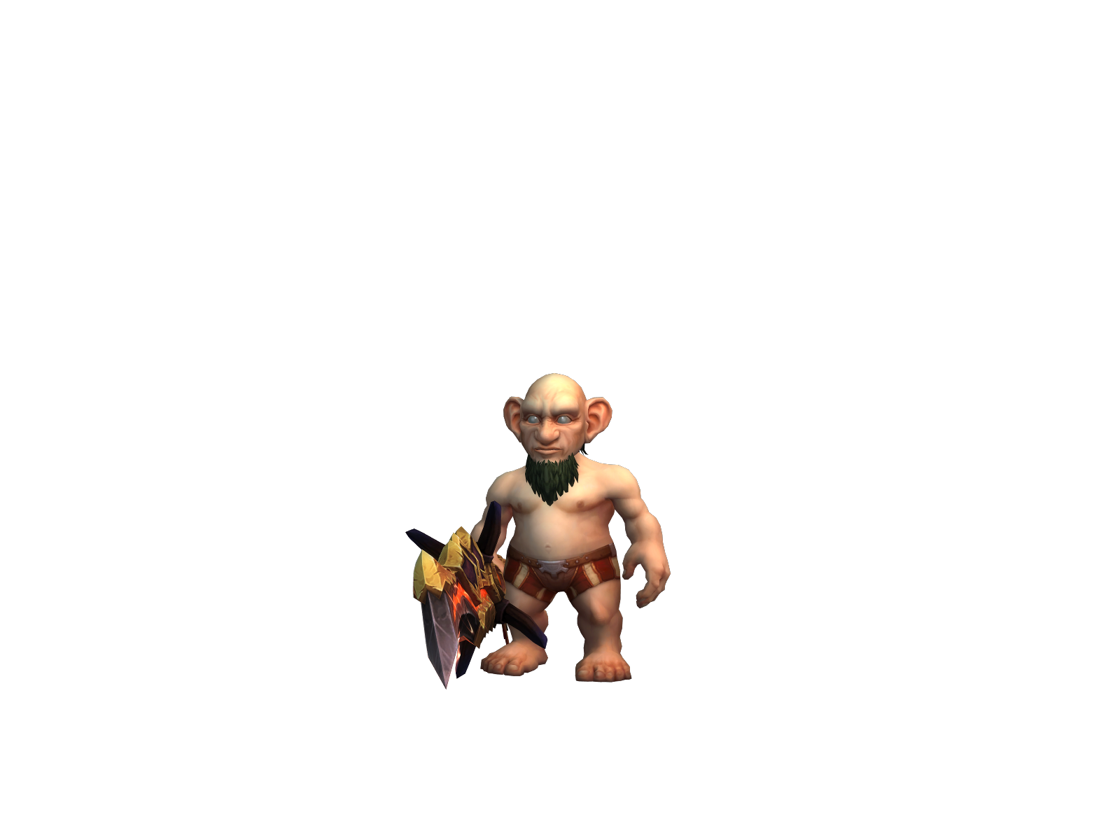 Thêwarrior 3D character render