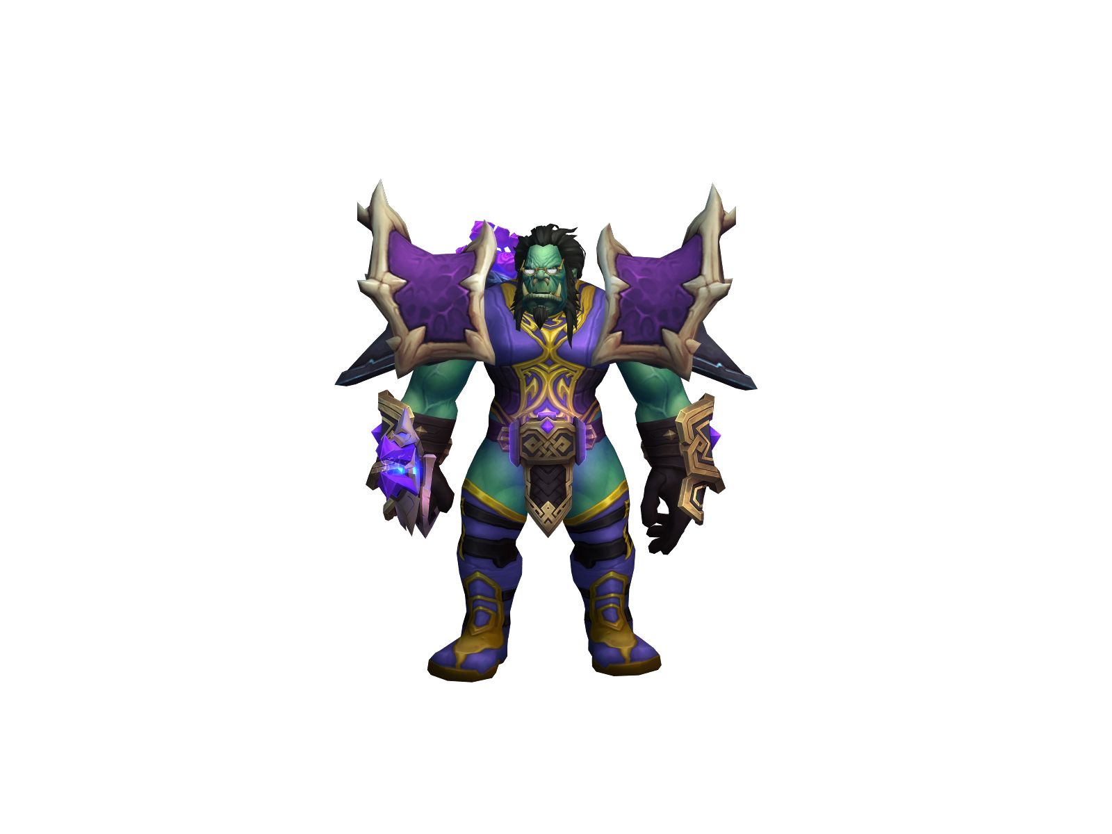 Abasi 3D character render