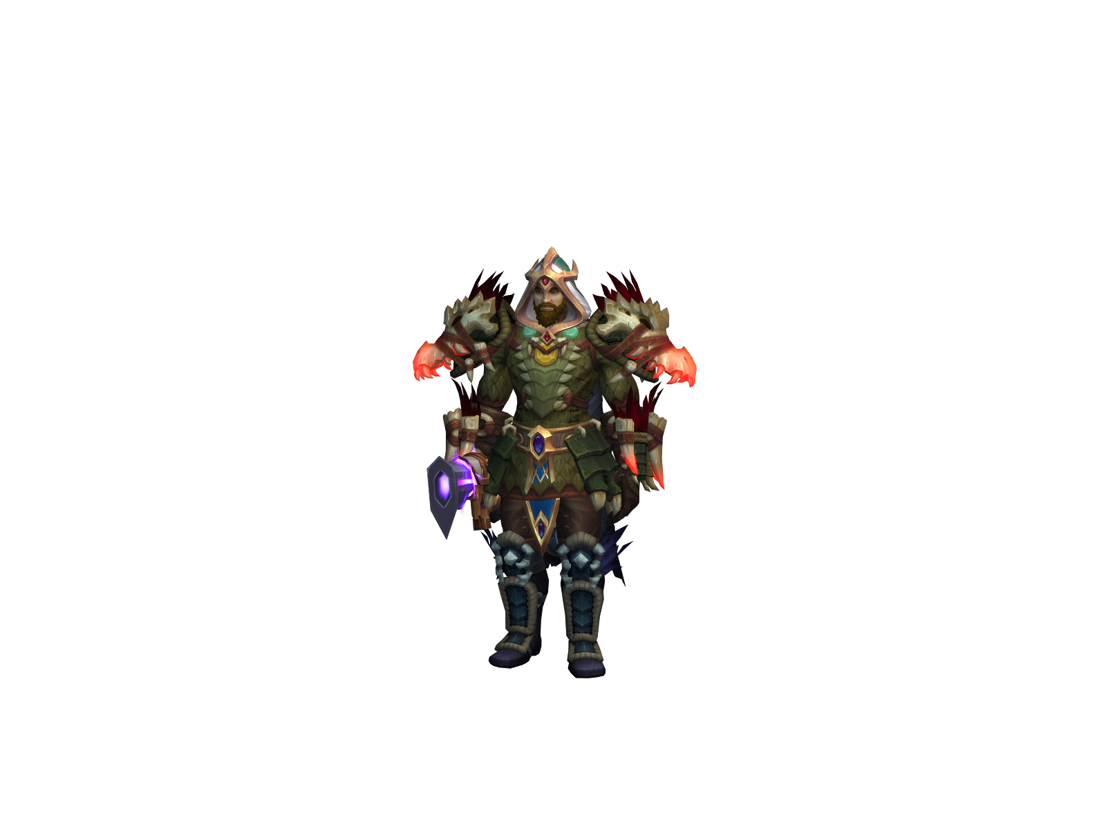 Hriggert 3D character render