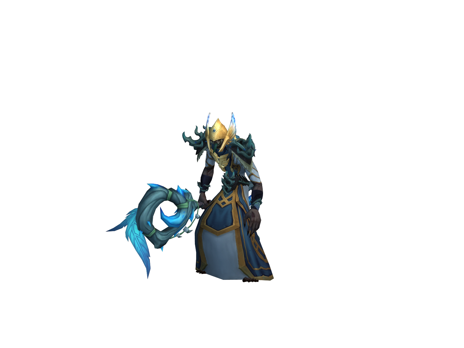 Sermen 3D character render
