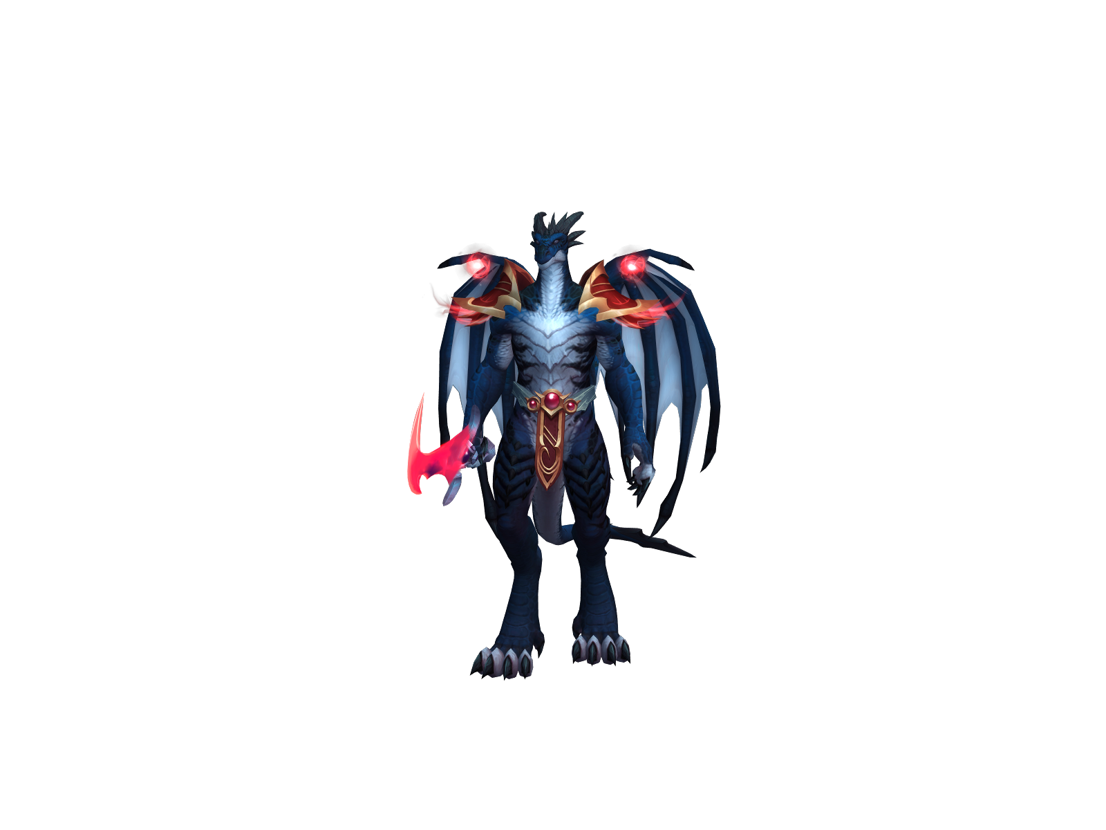 Lizagna 3D character render