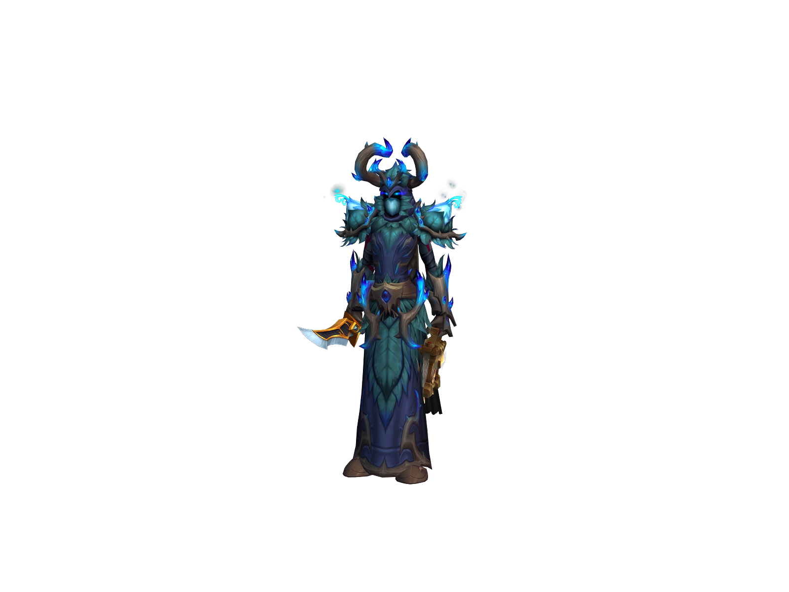 Dungenes 3D character render