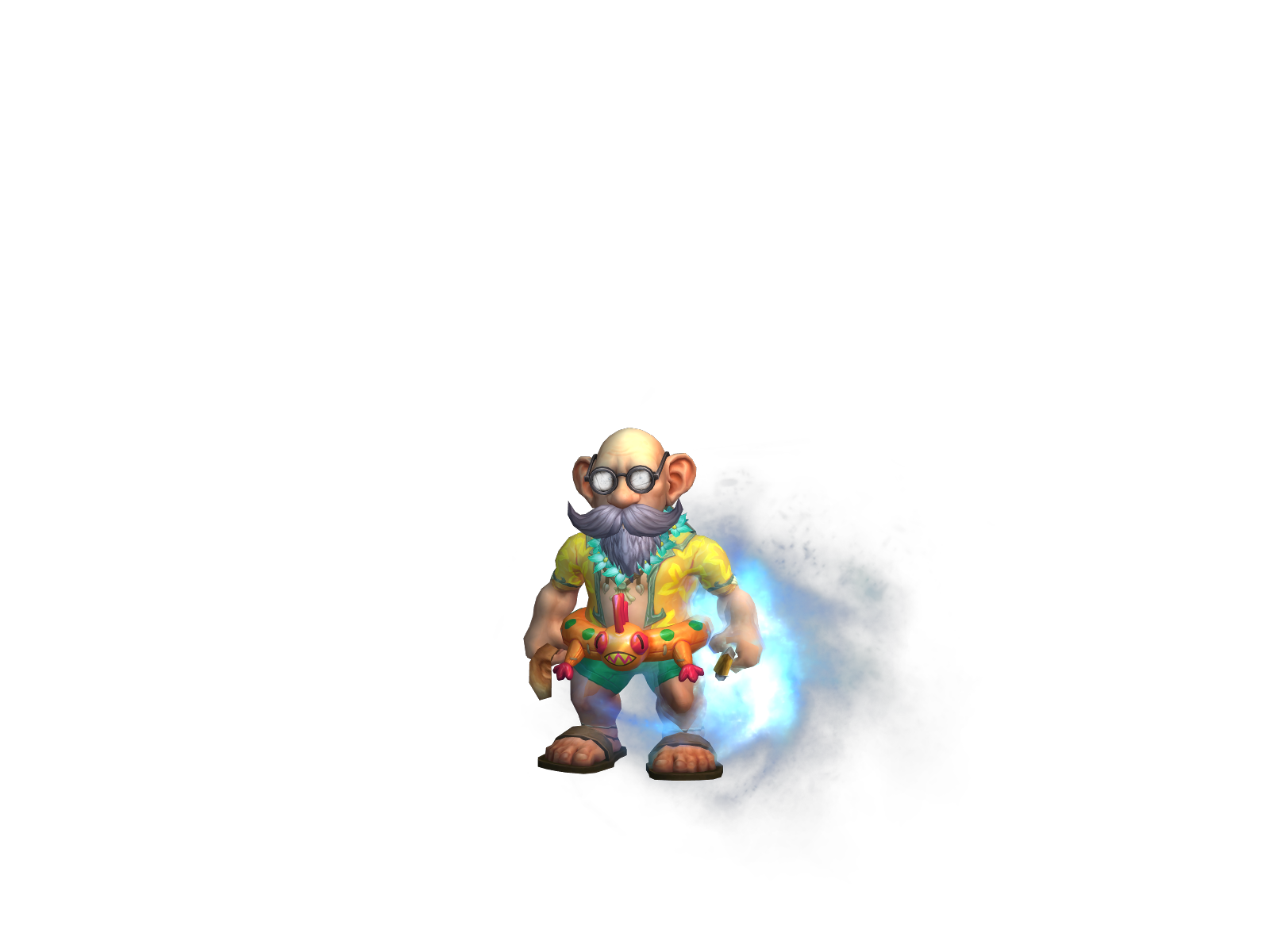 Warucuru 3D character render