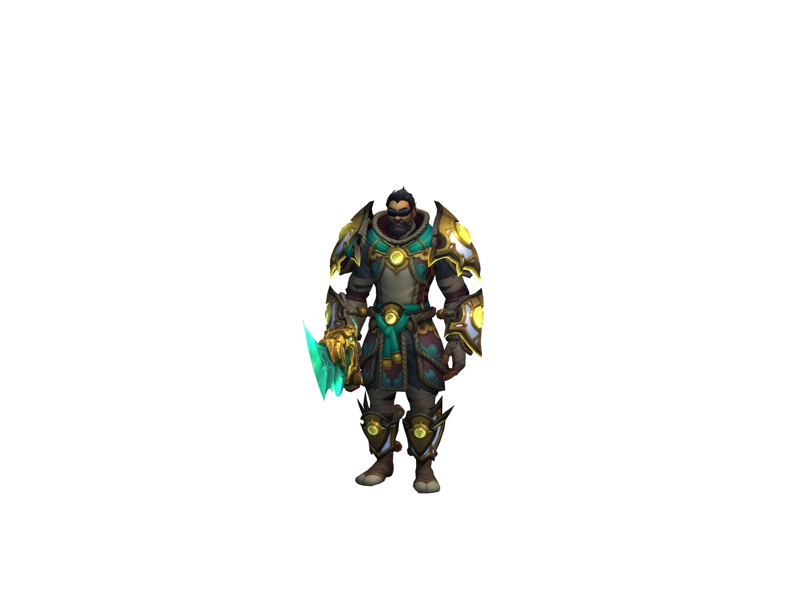 Isamu 3D character render