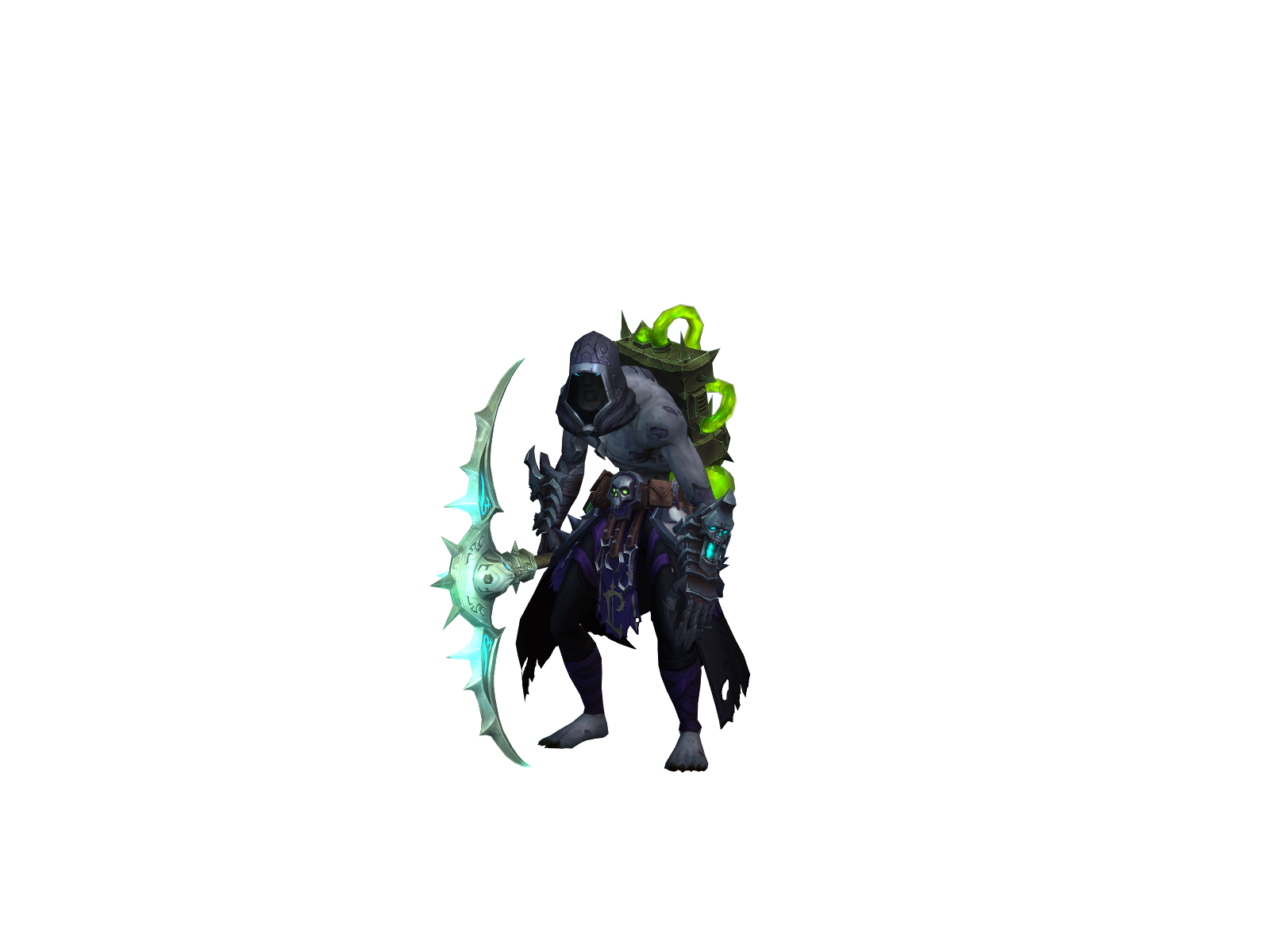 Zaken 3D character render