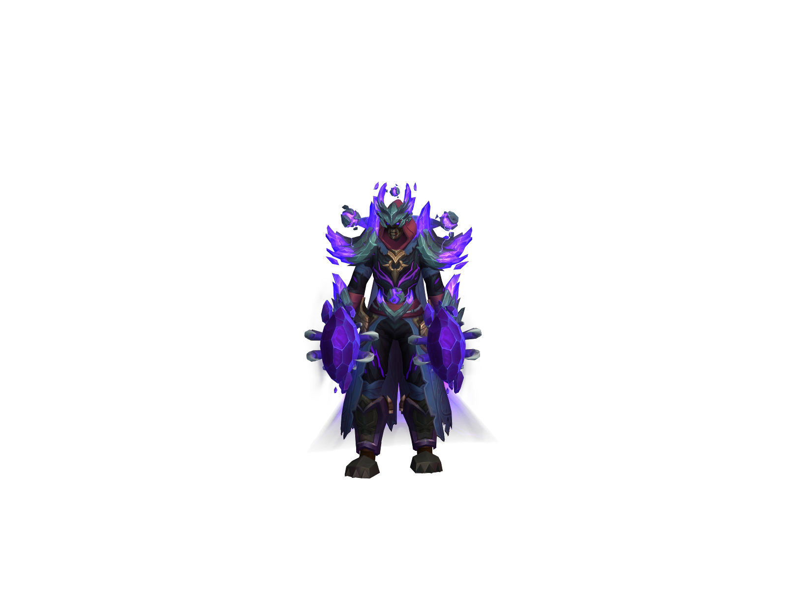 Vecnah 3D character render