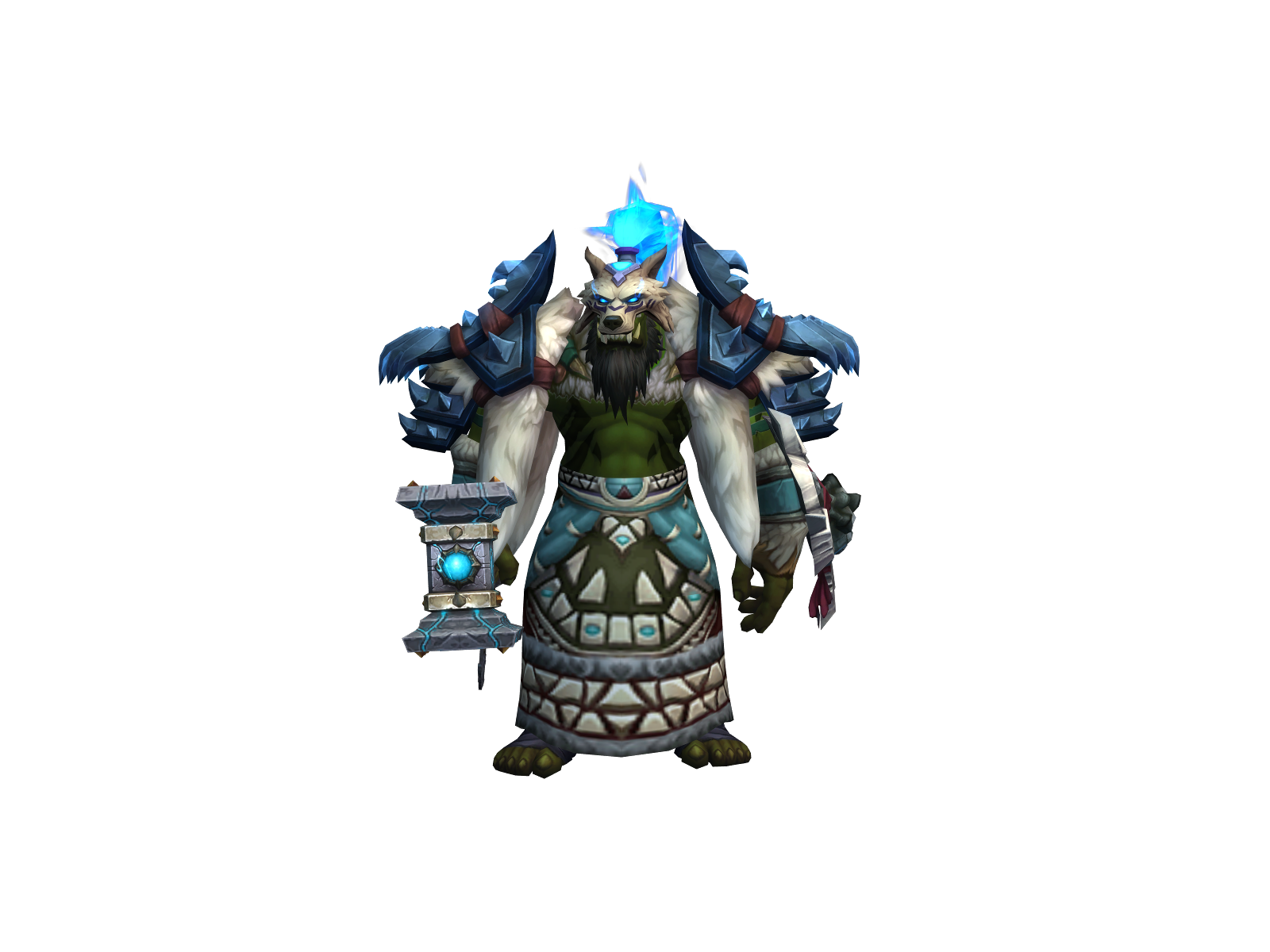 Wolvez 3D character render