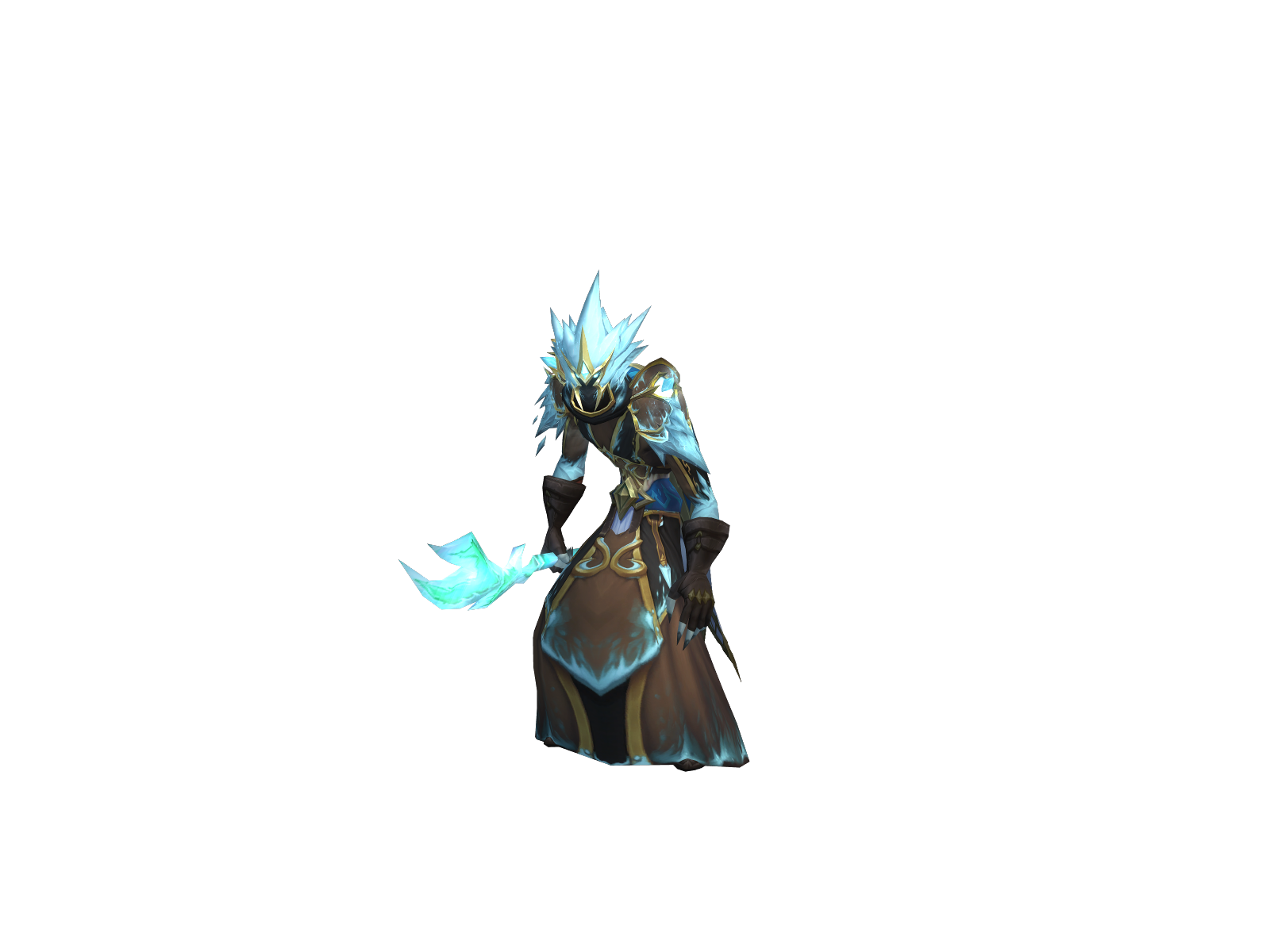 Flameislame 3D character render