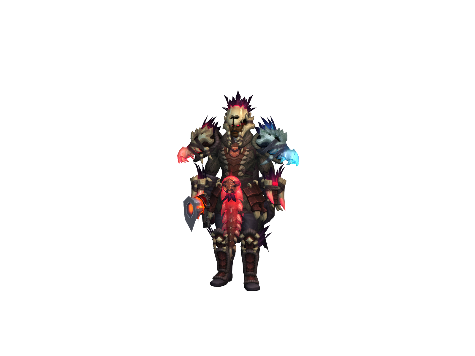 Tacoburritos 3D character render