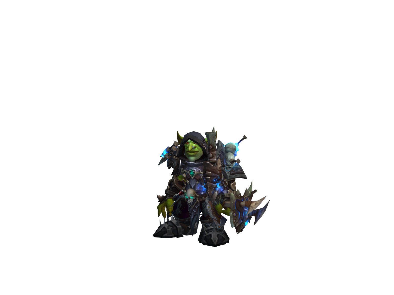 Tibúrcio 3D character render