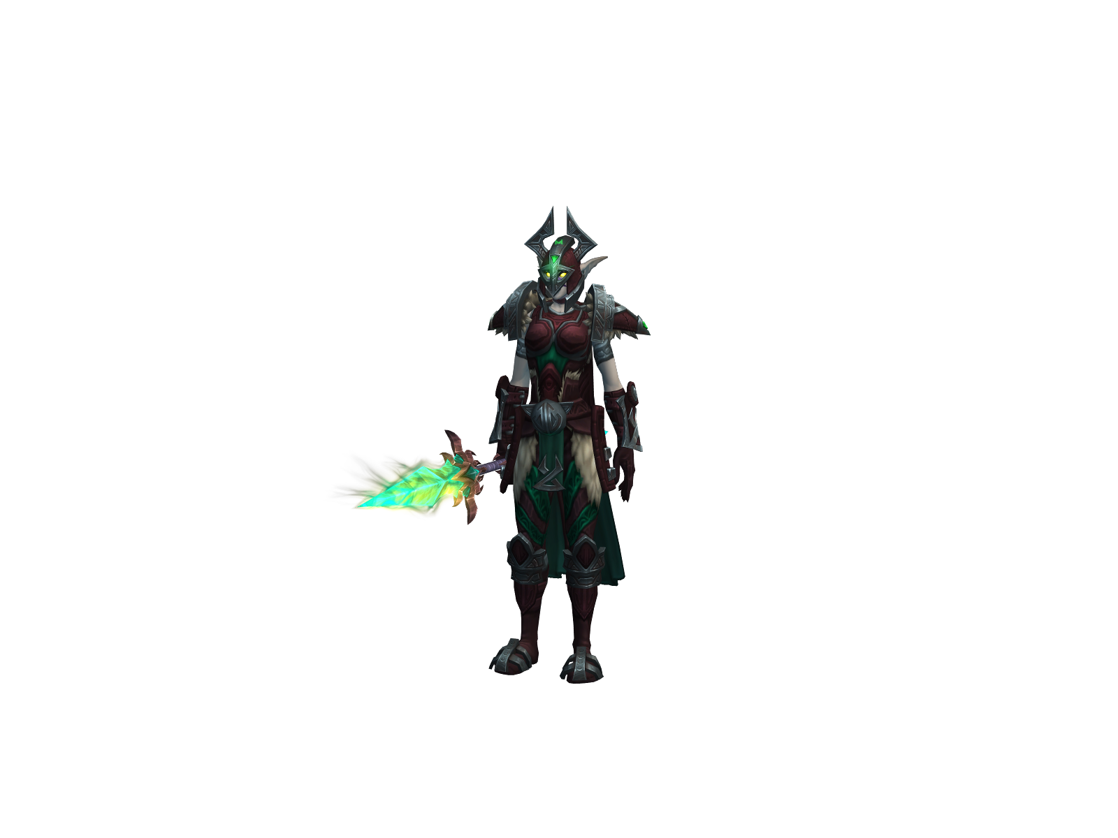 Jademilker 3D character render