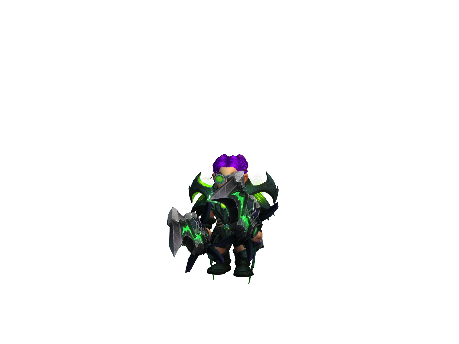 Smallhandsx 3D character render