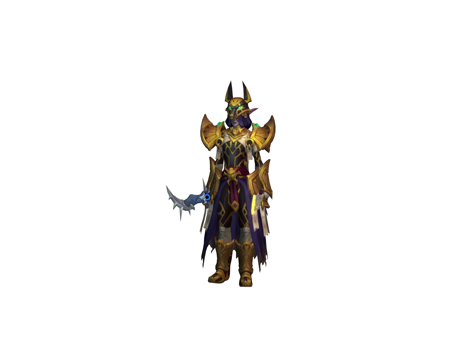 Aetherlash 3D character render