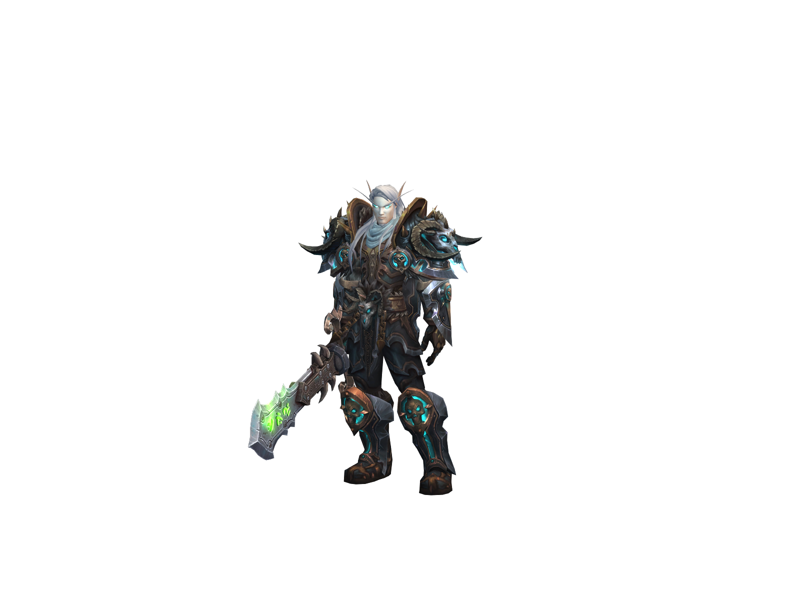 Helseris 3D character render