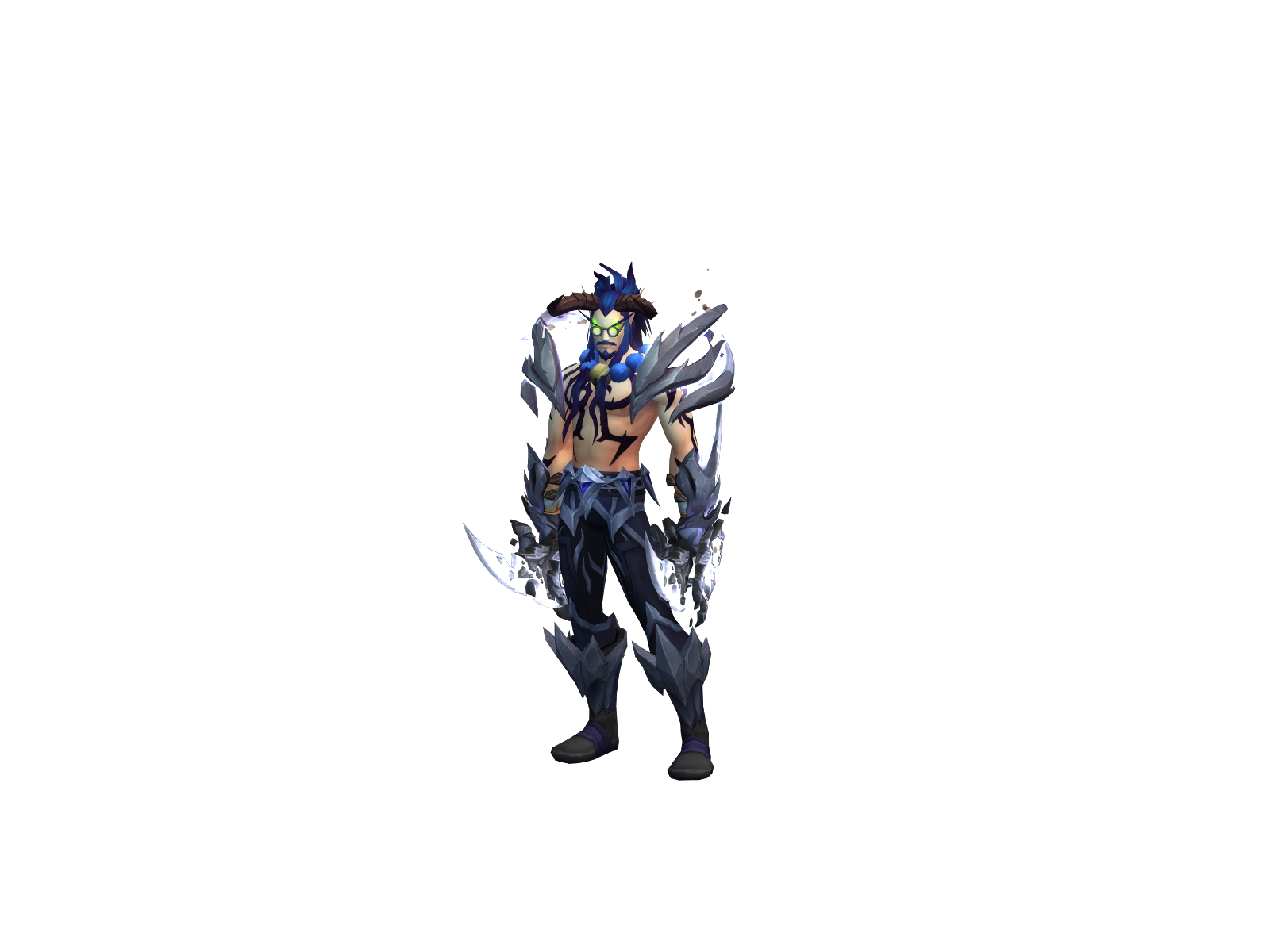 Blurite 3D character render