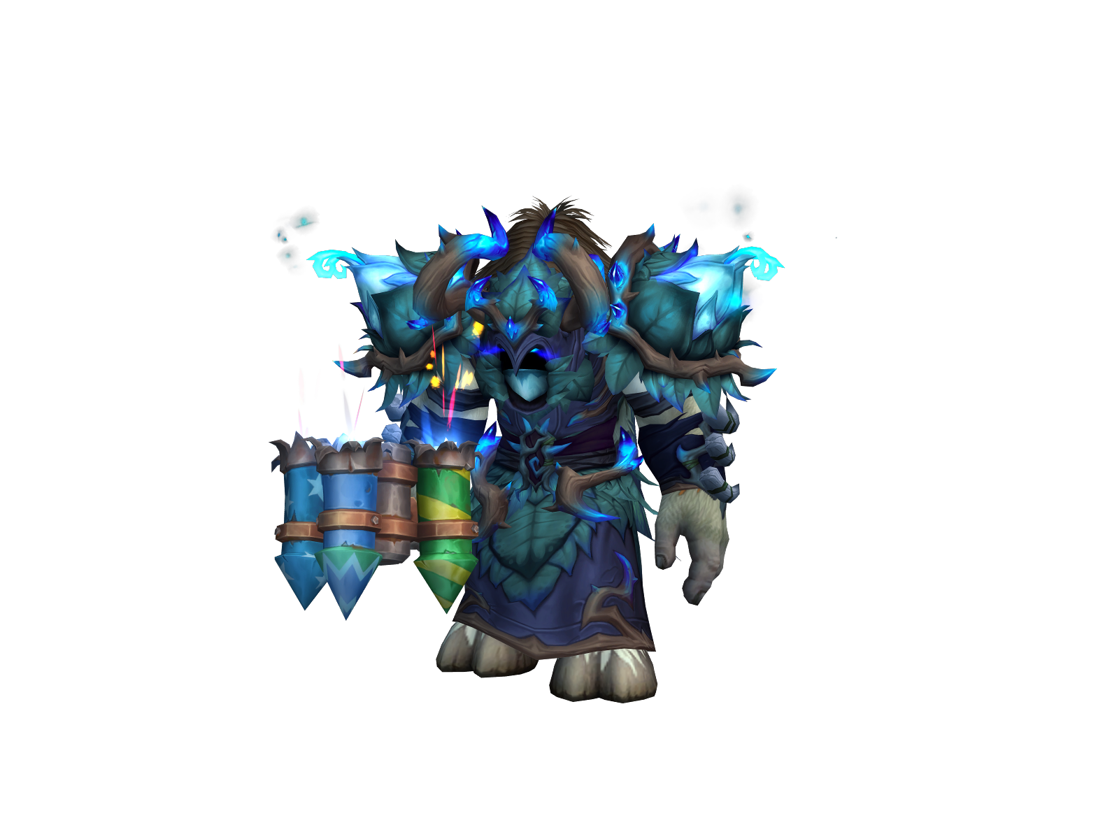 Astrapaw 3D character render