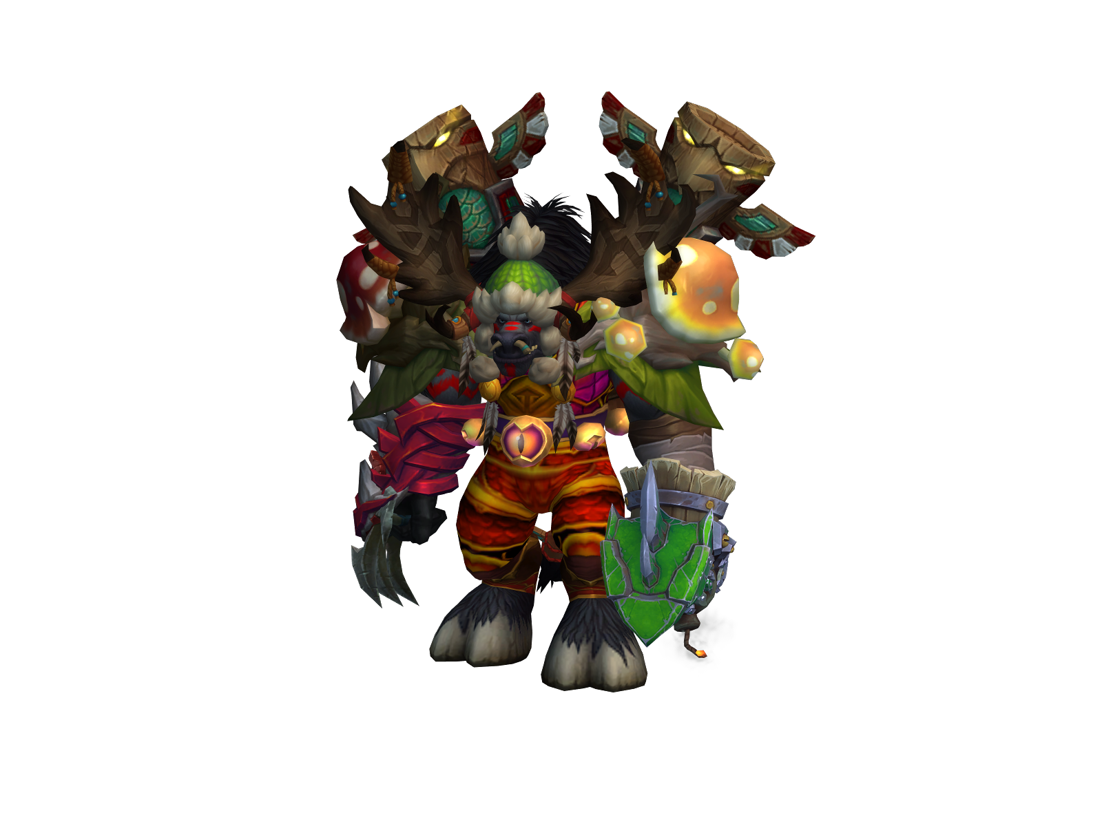 Bigbadcow 3D character render