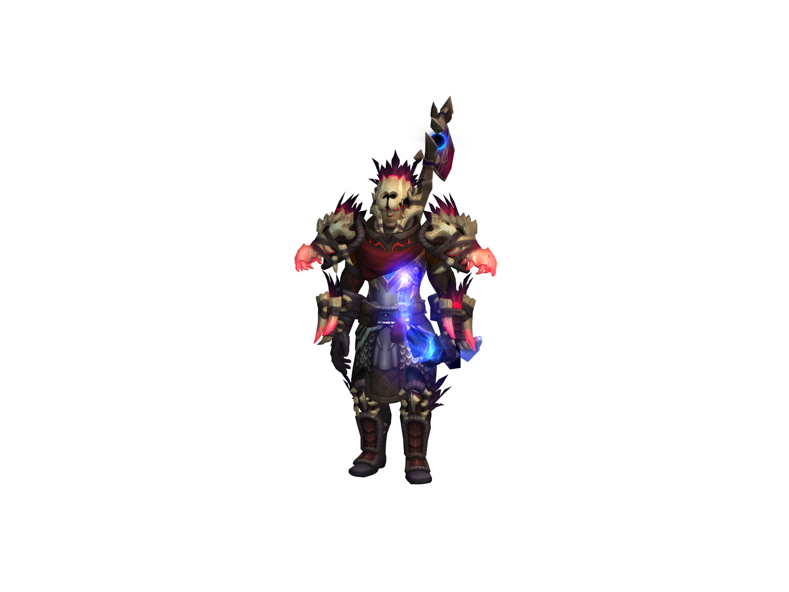Manblade 3D character render