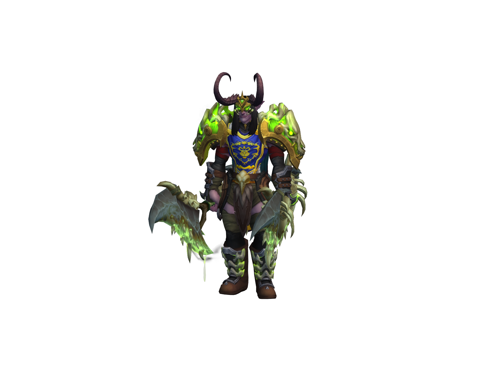 Cyphenn 3D character render
